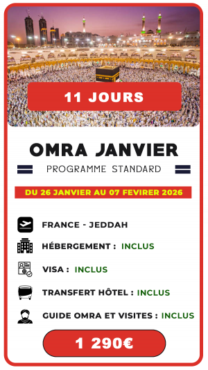 Omra Janvier 2026